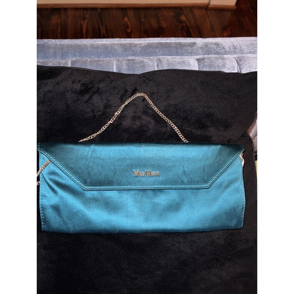 MaxMara silksatin evening bag